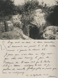 One of the photos in which the mayor sent to Peirs. This was believed to have been his command HQ during the battle. 